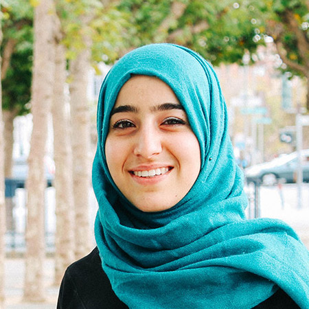 Ru’a Al-Abweh. Civic Center Stories author and San Francisco Planning Department intern 2016.