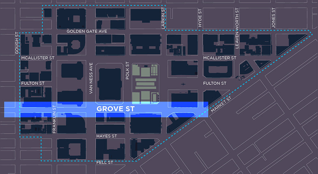 Grove Street Key Map