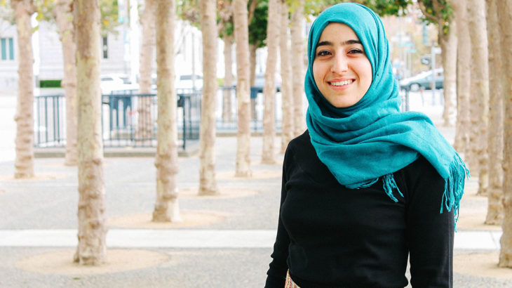 Ru’a Al-Abweh. Civic Center Stories author and San Francisco Planning Department intern 2016.