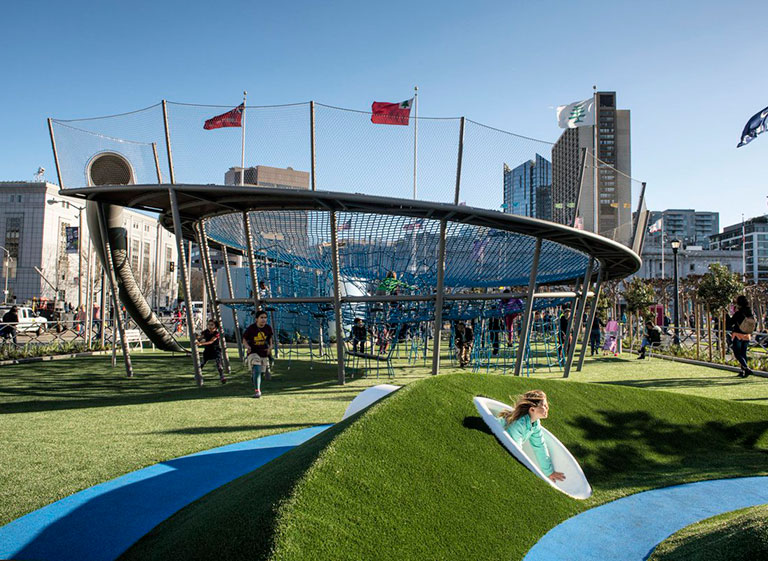 Helen Diller Playgrounds rendering